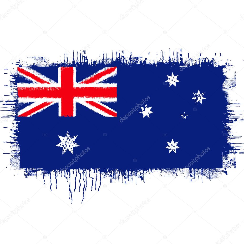 Download Flag of Australia — Stock Vector © alekup #5994863