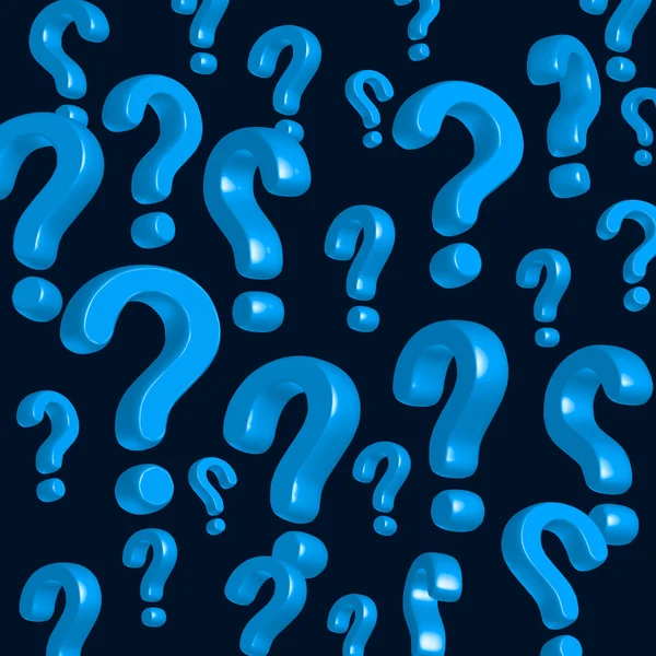 Question marks — Stock Photo, Image