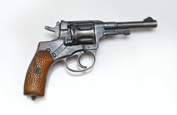 Antiguo revólver — Foto de Stock