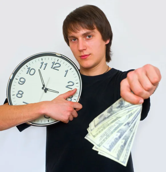 Il tempo è denaro — Foto Stock