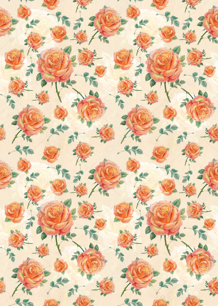 beautiful orange rose wallpaper