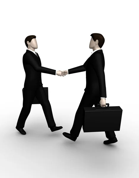 Business shake hands — Stock Photo, Image