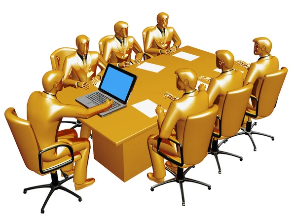 Team businessmans consultation — Stock Photo, Image