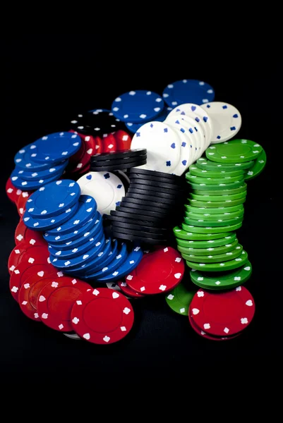 Statki pokera — Zdjęcie stockowe