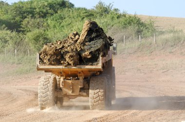 Dumper truck clipart