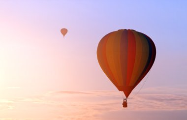 Hot air balloons clipart