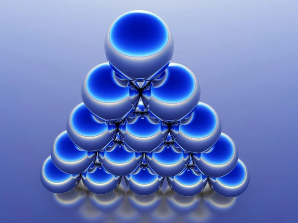 Esfera azul — Foto de Stock