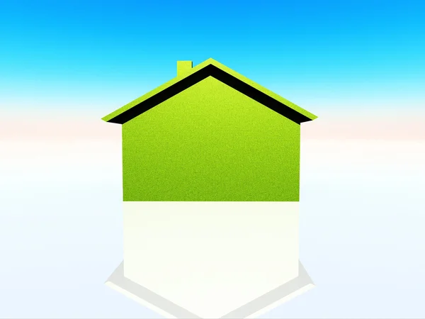 Ecological house — Stock Photo, Image