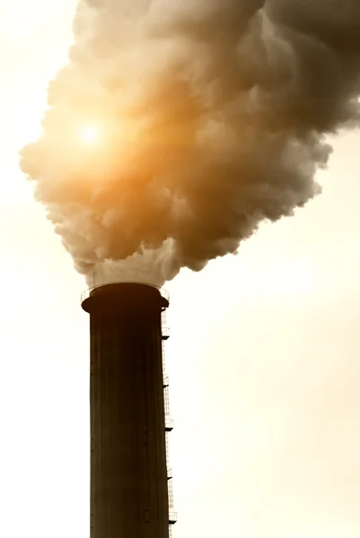 Industry And Pollution — Stock Photo, Image