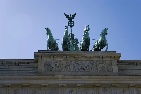 Braniborská brána v berline — Stock fotografie