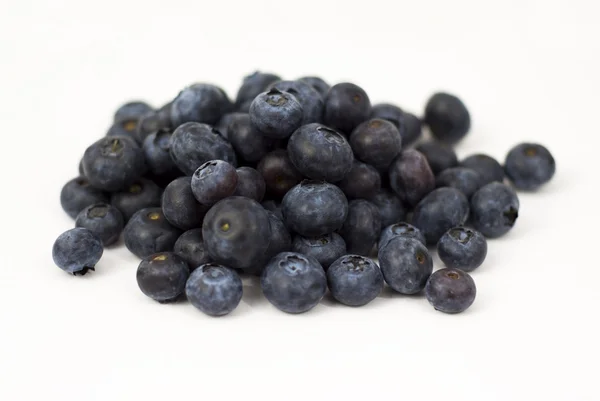 stock image Fresh blueberry on the white background