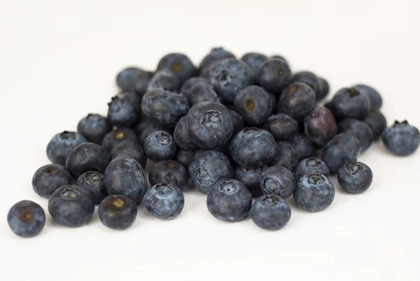 stock image Fresh blueberry on the white background