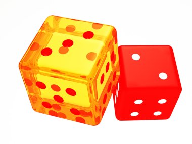 Game cubes of honey clipart
