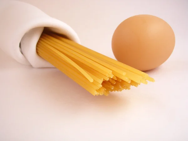 卵のパスタ. — ストック写真