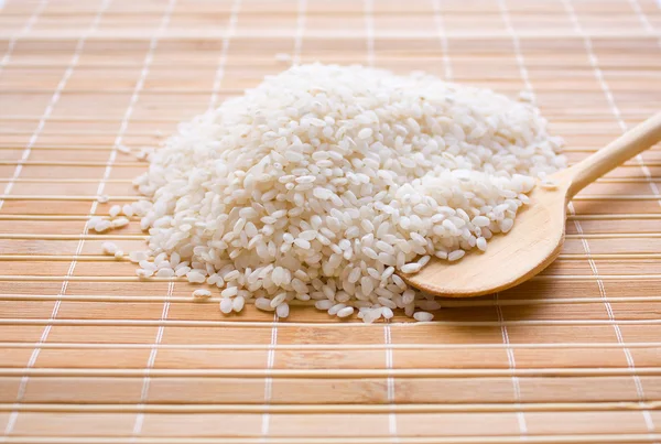 Grãos de arroz branco — Fotografia de Stock