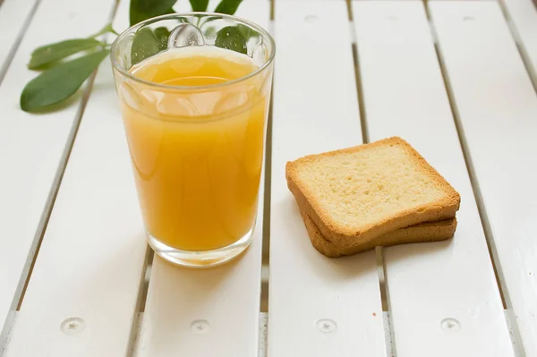 Glass of orange juice — Stock Photo, Image