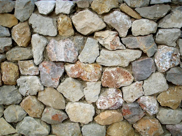 Steinmauer Nahaufnahme. — Stockfoto