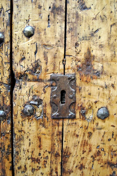 Vecchio buco della serratura . — Foto Stock