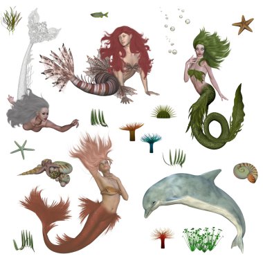 Mermaid clipart