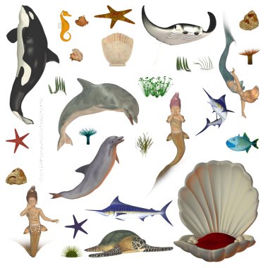 Mermaid clipart