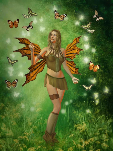Schattig fairy — Stockfoto