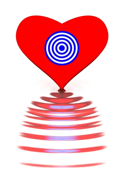 Target Heart — Stock Photo, Image