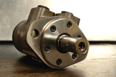 Hydraulic pumpmotor clipart