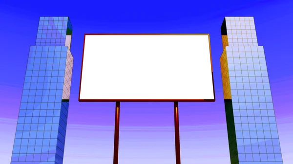 Large billboard — Stock Photo, Image