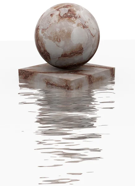 stock image Marble sphere