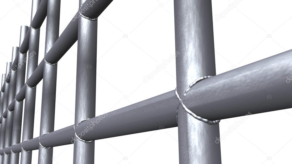 Steel welded lattice