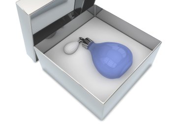 parfüm şişesi giftbox ile
