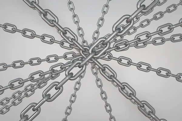 Multiple chains — Stock Photo, Image