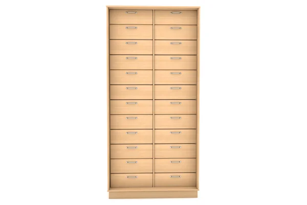 Dřevěná skříňka — Stock fotografie