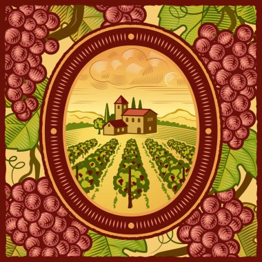 Vineyard clipart