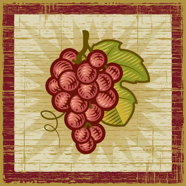 Ретро-виноград — стоковый вектор