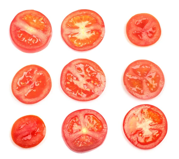 Кусочки помидоров — стоковое фото