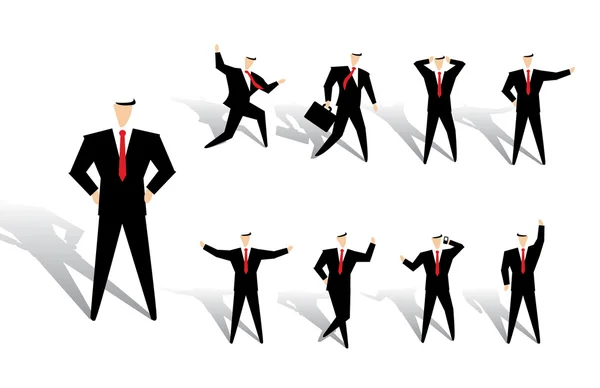 stock vector Business man