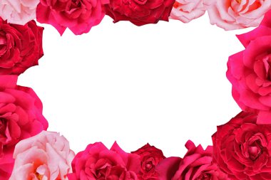 Rose border clipart