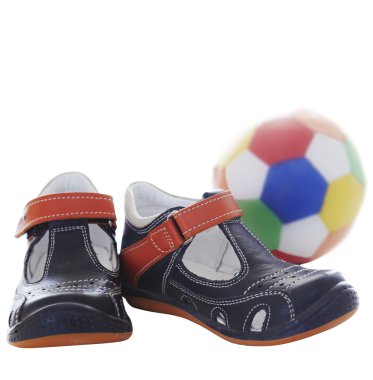 Toddle shoes clipart