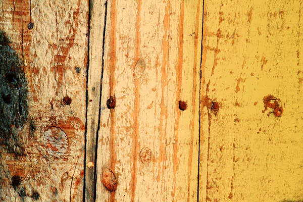 Damaged wooden planks — Stock Photo, Image
