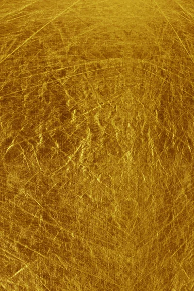 Metallico testurizzato sfondo oro con spazio vuoto — Foto Stock