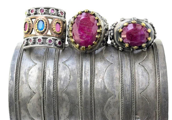Three ottoman rings. — Stock Photo, Image
