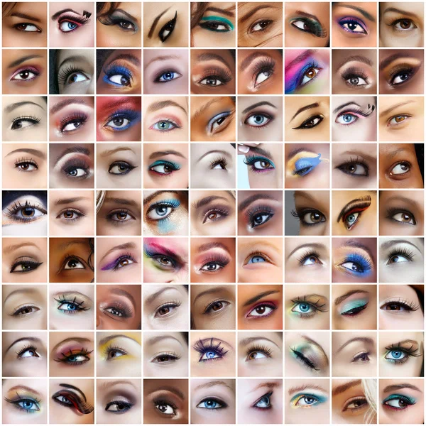 81 eyes pictures. — Stock Photo, Image