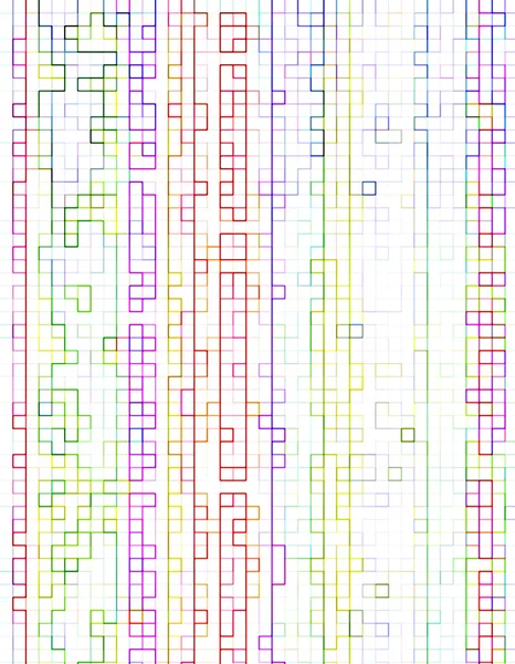 Regenboog lijnen — Stockfoto
