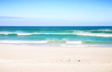 Beach with waves