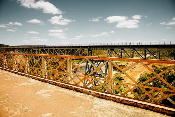 Stock image Grunge old bridge