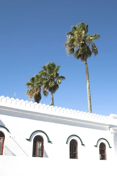 Witte moskee — Stockfoto