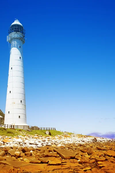 Lighthouse against blue sky — Stock Photo, Image