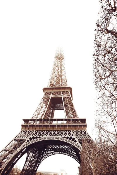 Tour Eiffel en hiver — Photo