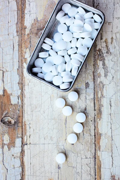 Vintage tabletták — Stock Fotó